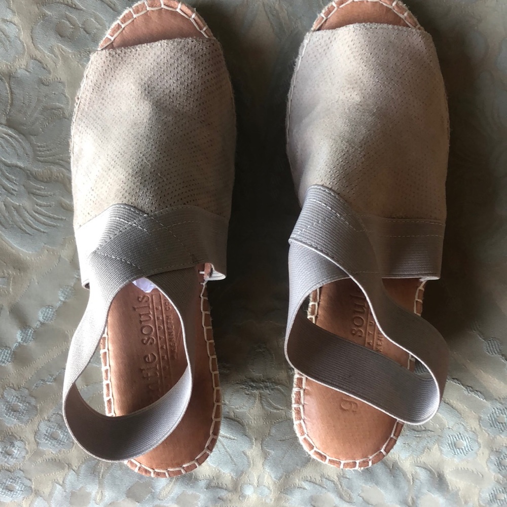 Gentle Souls suede espadrilles